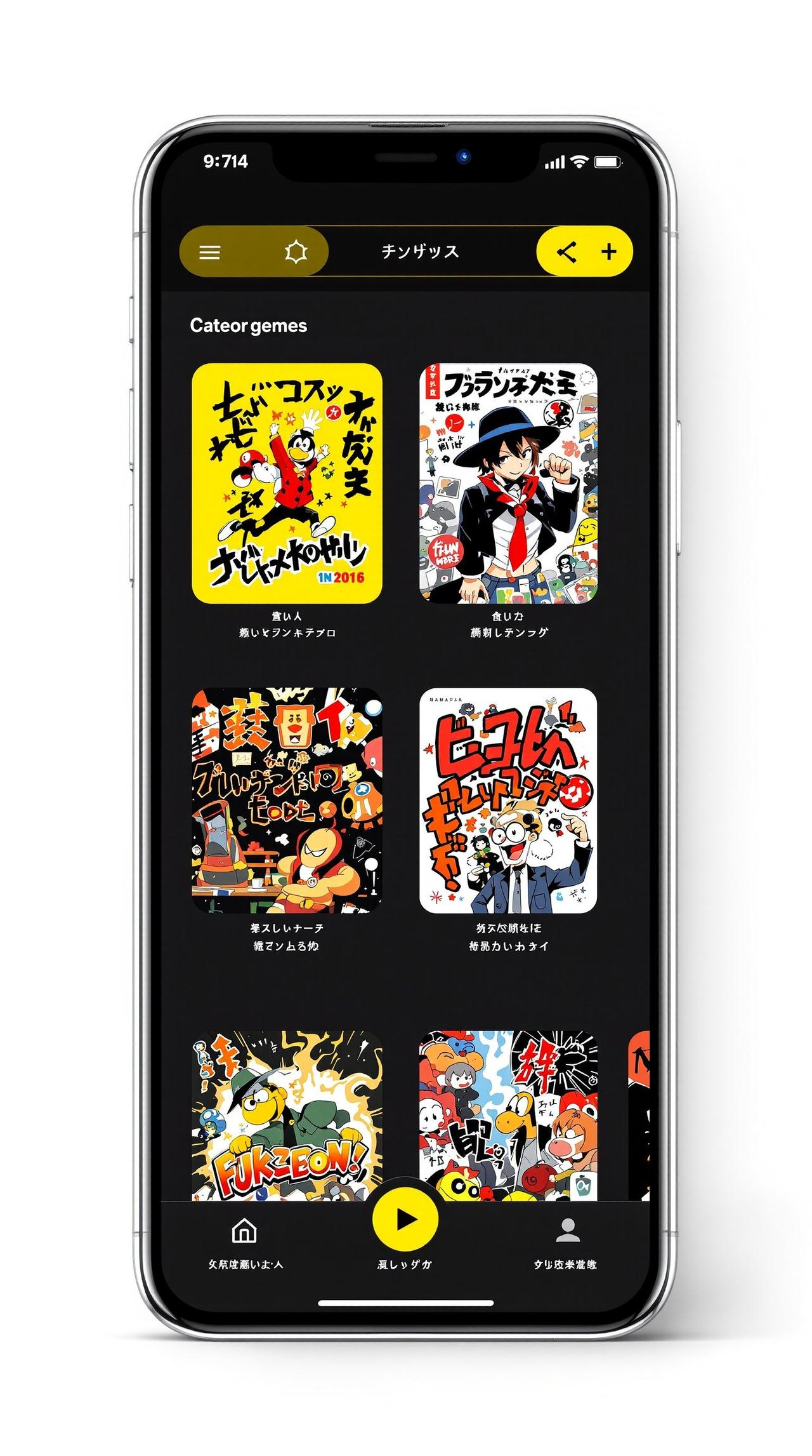 36漫画APP界面展示 - 分类浏览